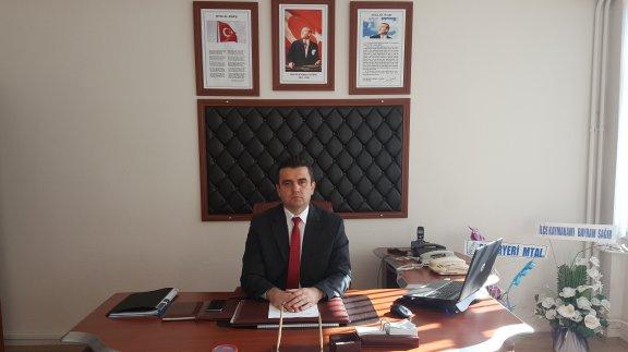 İlçe Milli Eğitim Müdürümüz Mehmet KÖROĞLU'nun 29 Ekim Cumhuriyet Bayramı Mesajı