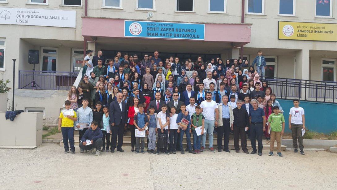 2018-2019 Eğitim Öğretim Yılı Kapanış Töreni Şehit Zafer Koyuncu İmam Hatip Ortaokulu'nda Gerçekleştirildi.