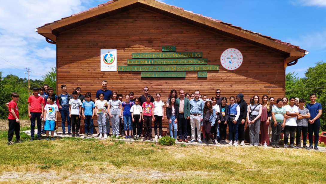 İnhisar'dan gelen misafir öğrencilerimizi ve öğretmenlerimizi Ekoturizm ve Eğitim Kampı Merkezimizde ağırladık.