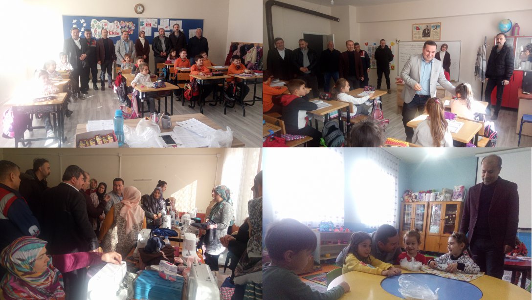 Kaymakamımız Ferhat ALTAY Karaköy İlkokulu ve Köy Yaşam Merkezini Ziyaret Etti.