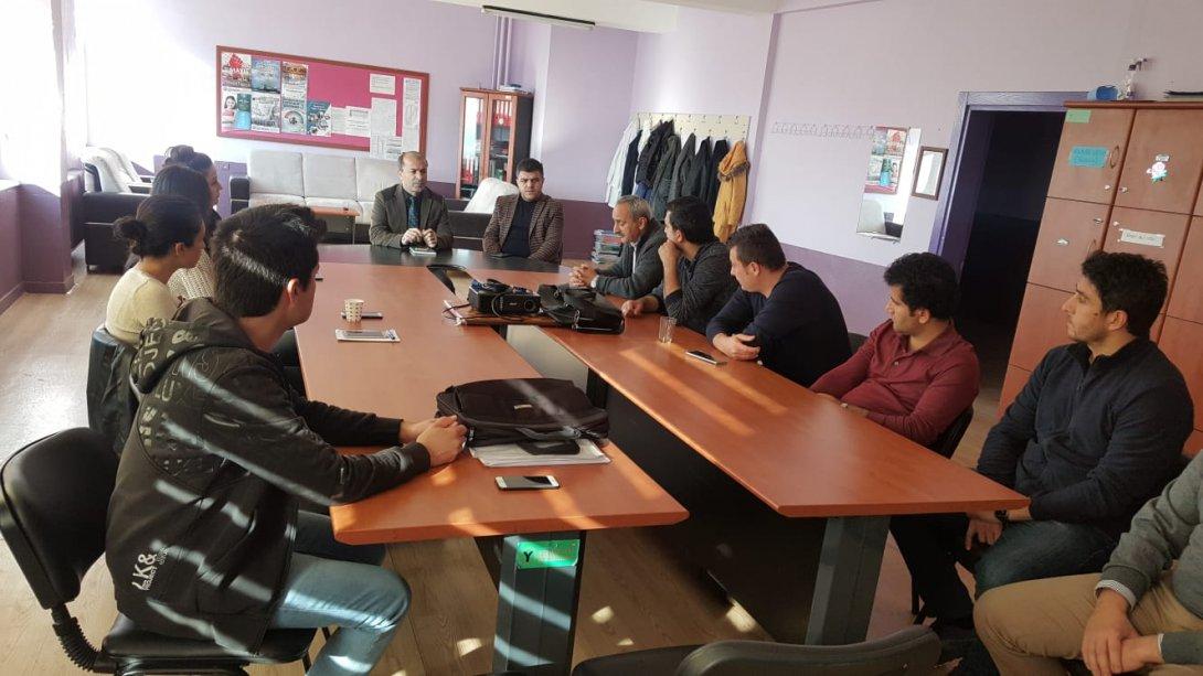 İlçe Milli Eğitim Müdürümüz Mahmut EKİNCİ Okul Ziyaretlerine Başladı.
