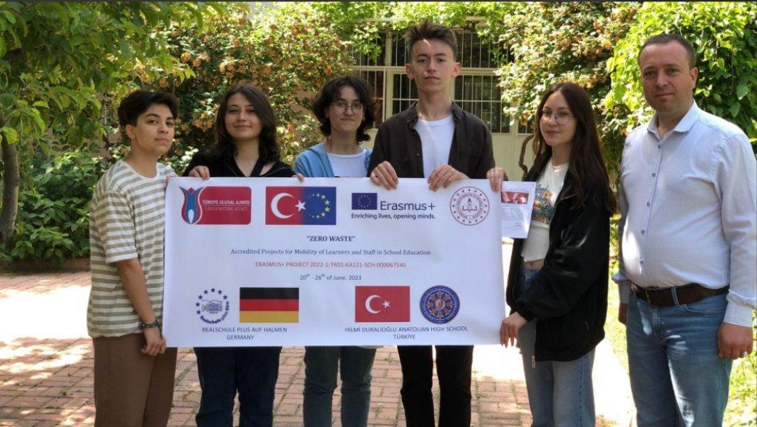 Hilmi Duralioğlu Anadolu Lisesi'nden 5 Öğrencimiz Almanya'ya Gidiyor.